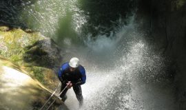 Sortie canyoning en Haute-Savoie