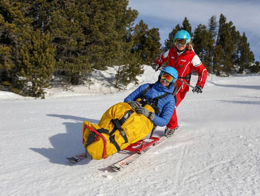 Tandem ski - Praz de Lys Sommand