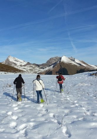 Randonnée raquettes - Praz de Lys Sommand