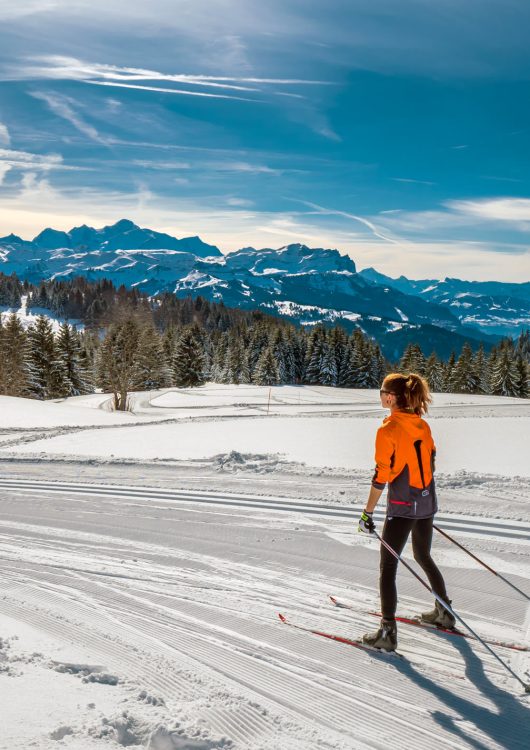 Ski de Fond - Praz de Lys Sommand - Gilles Piel