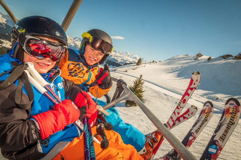 Ski Alpin en famille - Praz de Lys Sommand