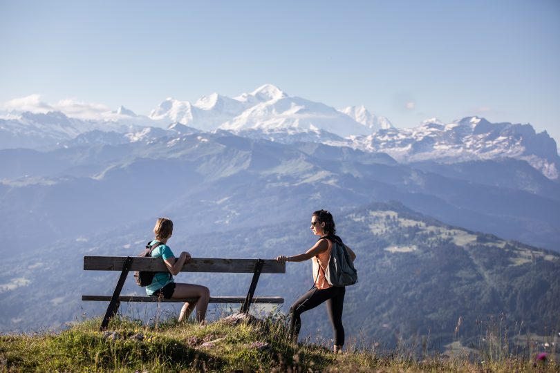 Banc du Planey et Mont-Blanc - Praz de Lys Sommand - Olivier Octobre