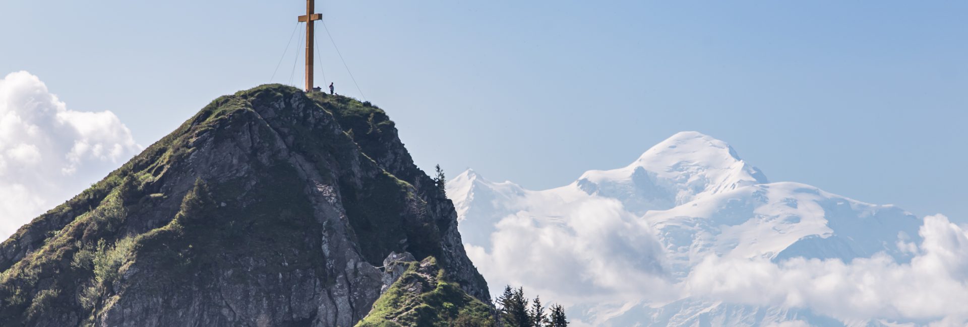 Pic de Marcelly et Mont-Blanc - Praz de Lys Sommand - Olivier Octobre