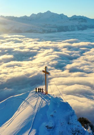 Ski de randonnée - Pic de Marcelly - Praz de Lys Sommand - Hunt your line