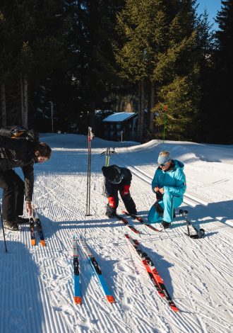 Ski de fond - Praz de Lys Sommand - Les globe blogueurs