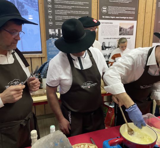 Championnat du monde de Sommand de Fondue - Praz de Lys Sommand