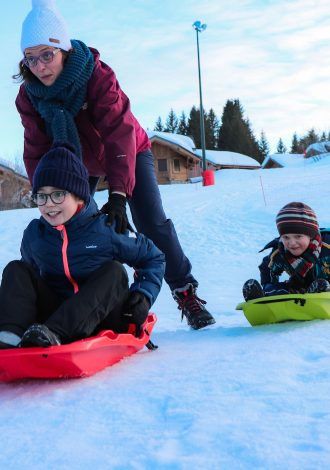 Luge Praz de Lys Sommand @De Beaux Lents Demains