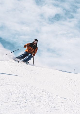 Ski et paysage - Praz de Lys Sommand - @Pierre Guilbaud