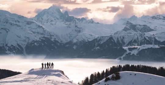 Ski et paysage - Praz de Lys Sommand - @Pierre Guilbaud